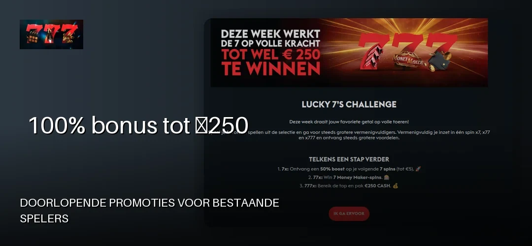 Casino777 promotional banner